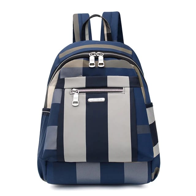 Picture of Nylon Backpack Durable Waterproof Casual Shoulder Bag (Blue Color)
