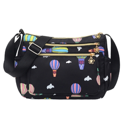 Picture of ( black colour ) Korean sports travel shoulder bag
