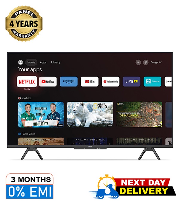 Picture of Vision 43” QLED  Google TV 4K RQ1 Galaxy Pro