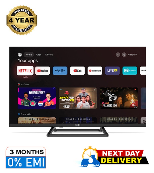 Picture of VISION 32" LED TV E50S Google TV