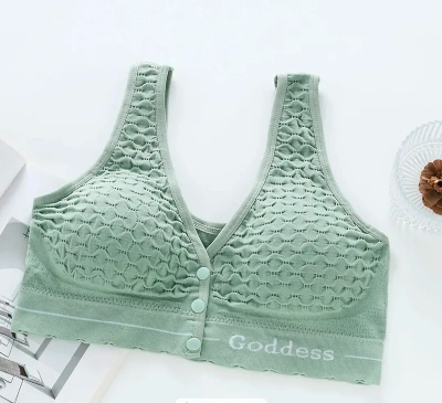 Picture of Imported Front Button Soft Cotton Maternity Bra Nursing Bra For New Born Baby Feeding (One Piece)