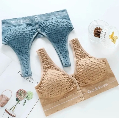 Picture of Imported Front Button Soft Cotton Maternity Bra Nursing Bra For New Born Baby Feeding (One Piece)