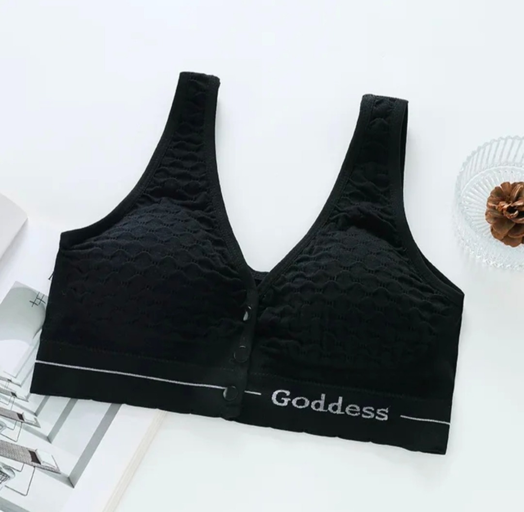 Picture of Imported Front Button Soft Cotton Maternity Bra Nursing Bra For New Born Baby Feeding (One Piece)