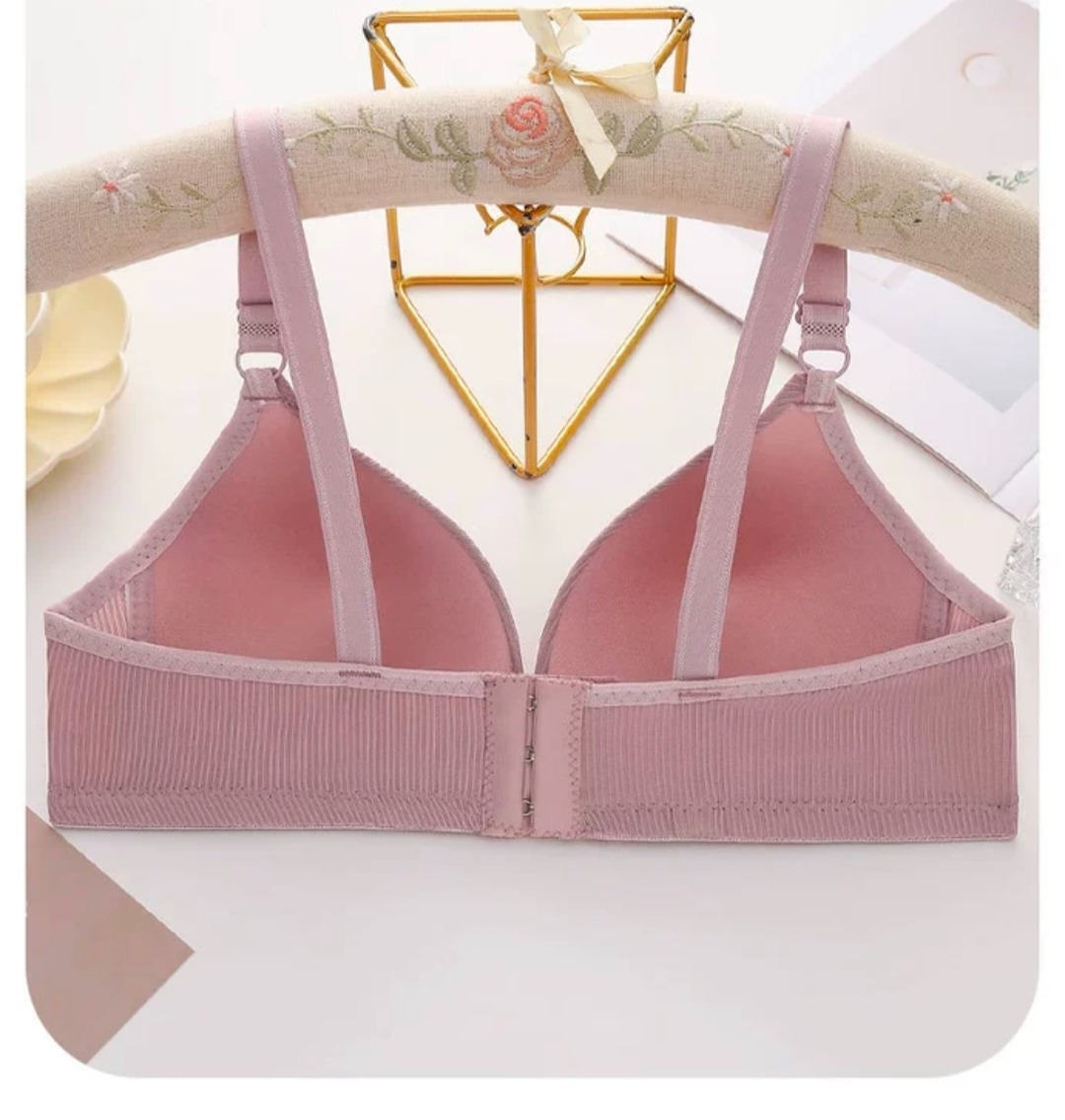 Picture of Imported Premium Nursing Bra Women Nursing Nights Maternity Underwear Open Cup Bra Breastfeeding Bra Traceless and Breathable Maternity Clothes(One Piece)