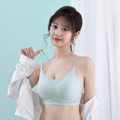 Picture of Imported soft stretch comfortable padded bra Women-One piece