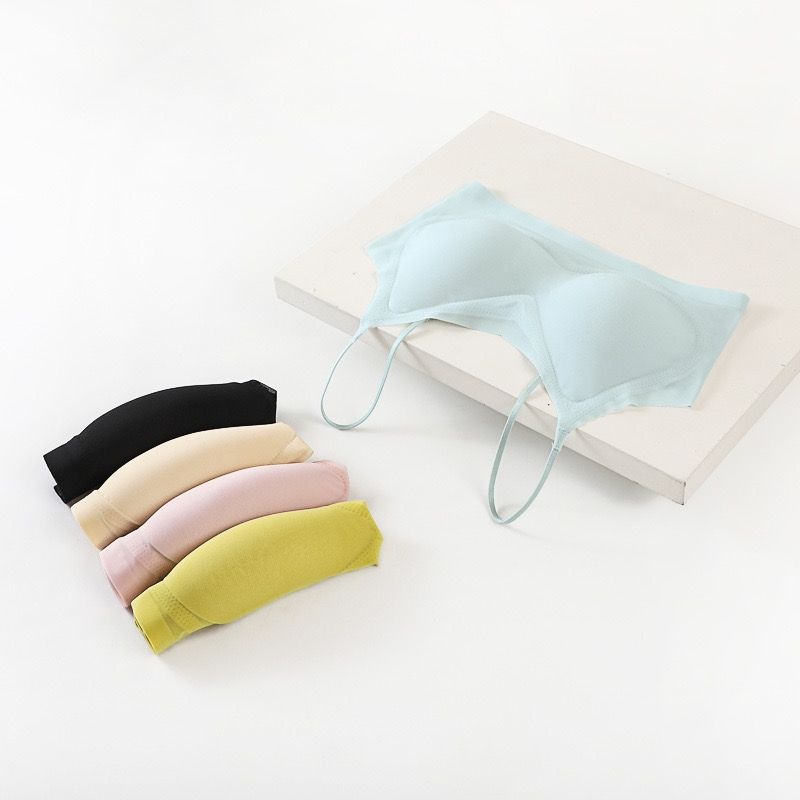 Picture of Imported soft stretch comfortable padded bra Women-One piece