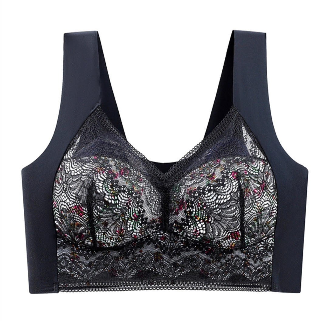 Picture of Imported New design Stylish Soft Comfortable Lace Padded Bra for Women (one piece)