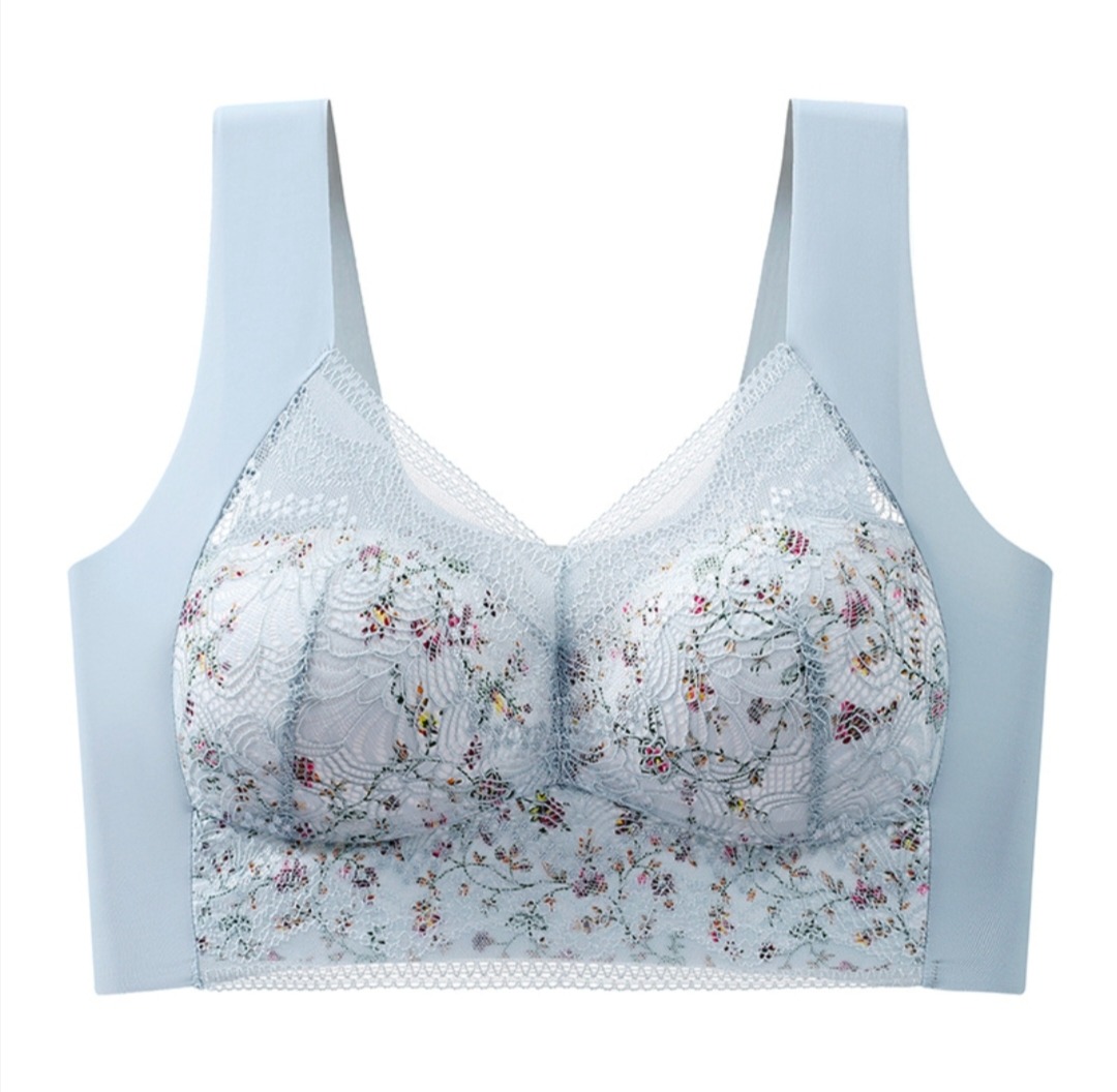 Picture of Imported New design Stylish Soft Comfortable Lace Padded Bra for Women (one piece)