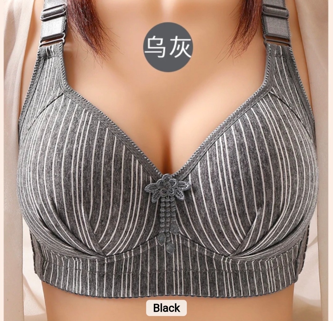 Picture of Imported Women Solid Seamless Push Up Wire Free Bralette Soft Female Breathable bra