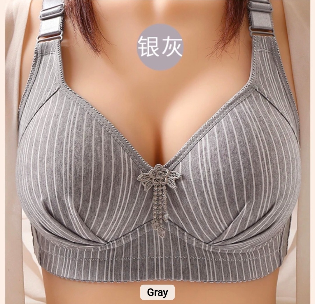 Picture of Imported Women Solid Seamless Push Up Wire Free Bralette Soft Female Breathable bra