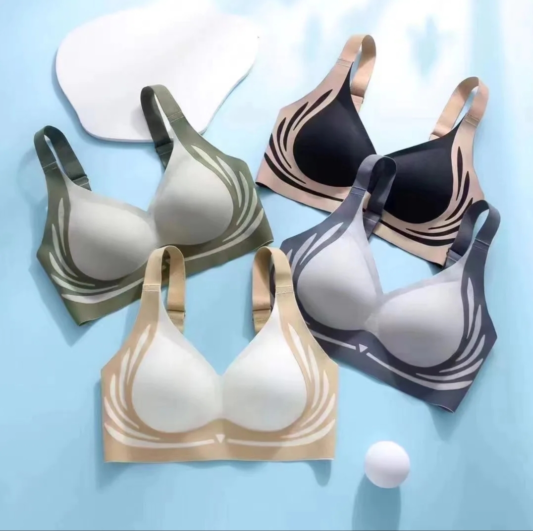 Picture of Imported Premium soft stretch comfortable push up sports bra Women-one piece