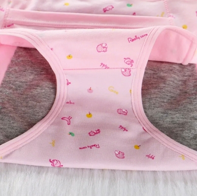 Picture of 1 Piece Imported Premium Women's Soft Cotton Breathable Underwear Period Panty Underwear Extended Leak-proof knitted Panties