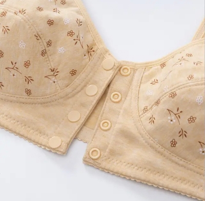 Picture of Imported Printed Front Button Soft Cotton Lingerie sets Bra For New Born Baby Feeding(One Piece)