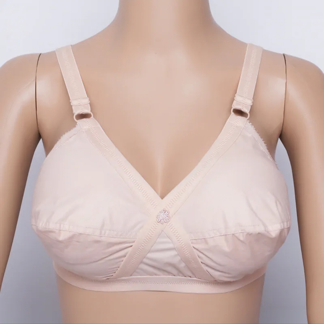 Picture of 1 piece comfortable Indian Like me big belt soft synthetic Bra for women