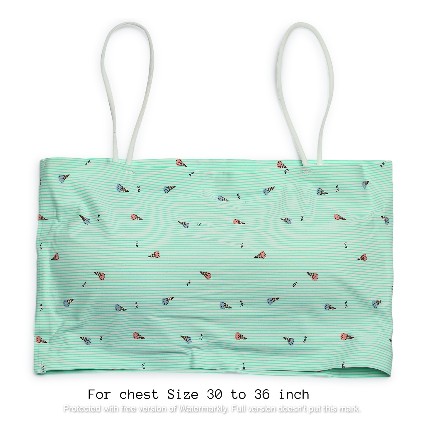 Picture of Printed Slim Strap Padded Body Shape Bra For Women