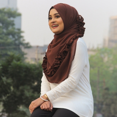 Picture of New Hijab Collection Fashion Women Solid Chiffon Headscarf Ready Instant Hijab Scarf Muslim Shawl Islamic Hijabs Arab Wrap Head Scarves