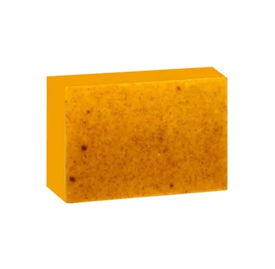 Picture of pipasa real saffron handmade goat milk soap 90gm