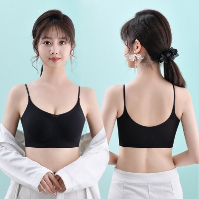 Picture of Imported soft stretch comfortable padded bra Women-One piece