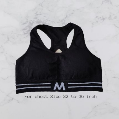 Picture of Women premium soft stretch comfortable sports bra for running, fitness training, yoga, dancing and regular use