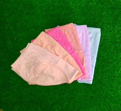 Picture of Pack of 6 Printed cotton Comfortable Panty for Women