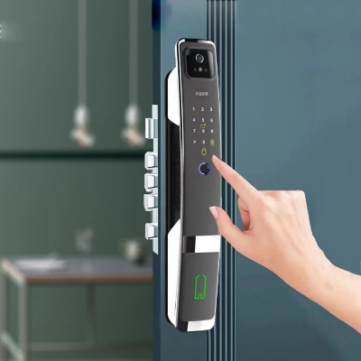 Picture of 3D facial recognition Automatic Tuya App Smart Door Lock with Camera