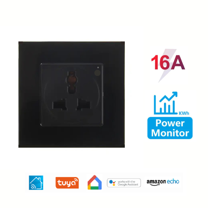 Picture of Wifi Smart 3 Pin well socket with power monitoring option - bong weed glass pipe