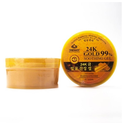 Picture of DRMEINAIER 24k Gold Soothing Gel & 99% Moisture Gel For Smooth Skin In padmazon