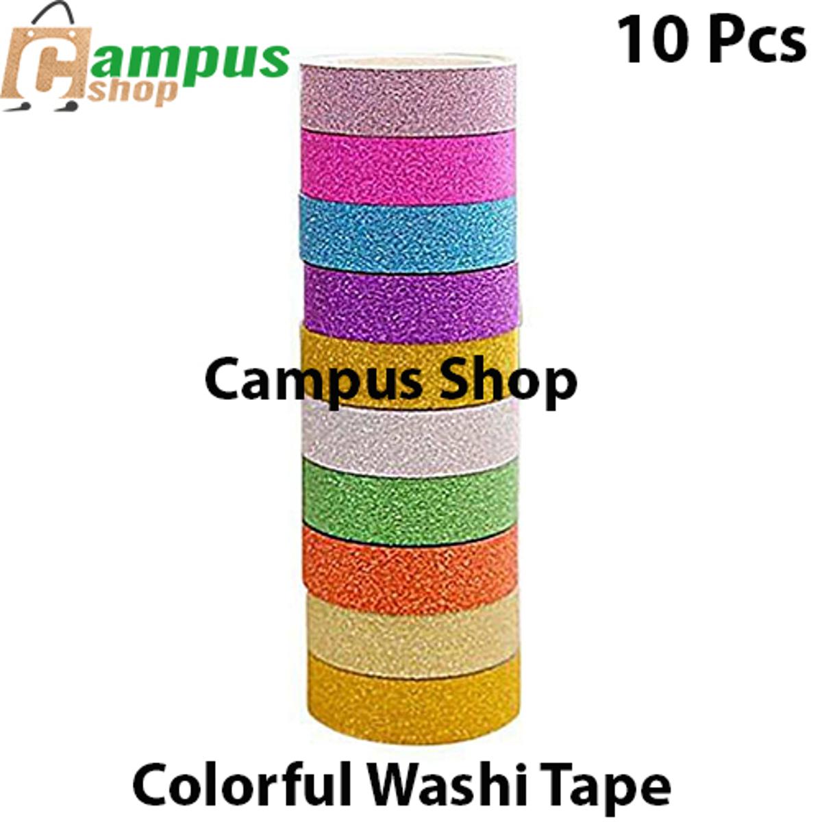 Picture of Colorful Washi Tape - 10pcs