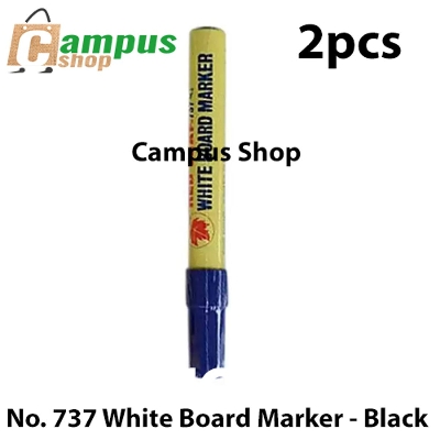 Picture of No. 737 White Board Marker - Black (2pcs)