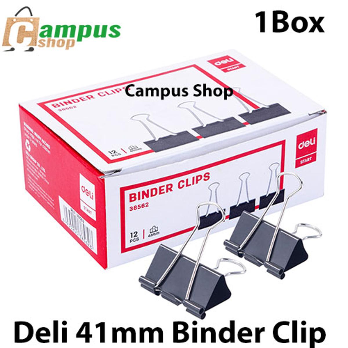 Picture of Deli 41mm Binder Clip -  1 Box