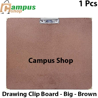 Picture of Drawing Clip Board - Big - Brown