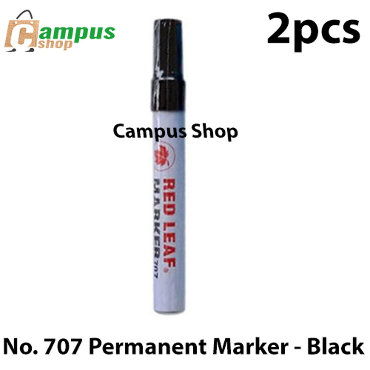 Picture of No. 707 Permanent Marker - Black (2pcs)