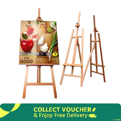 Picture of Art Canvas Stand, Wooden Easel 6/ 8/ 12/ 18 / 24/ 36/ 48 Inches for Canvas, Board holding & Event Decoration
