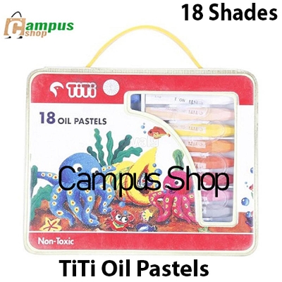 Picture of 18 Non-Toxic Oil Pastels