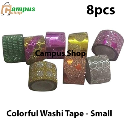 Picture of Colorful Washi Tape - Small - 8pcs