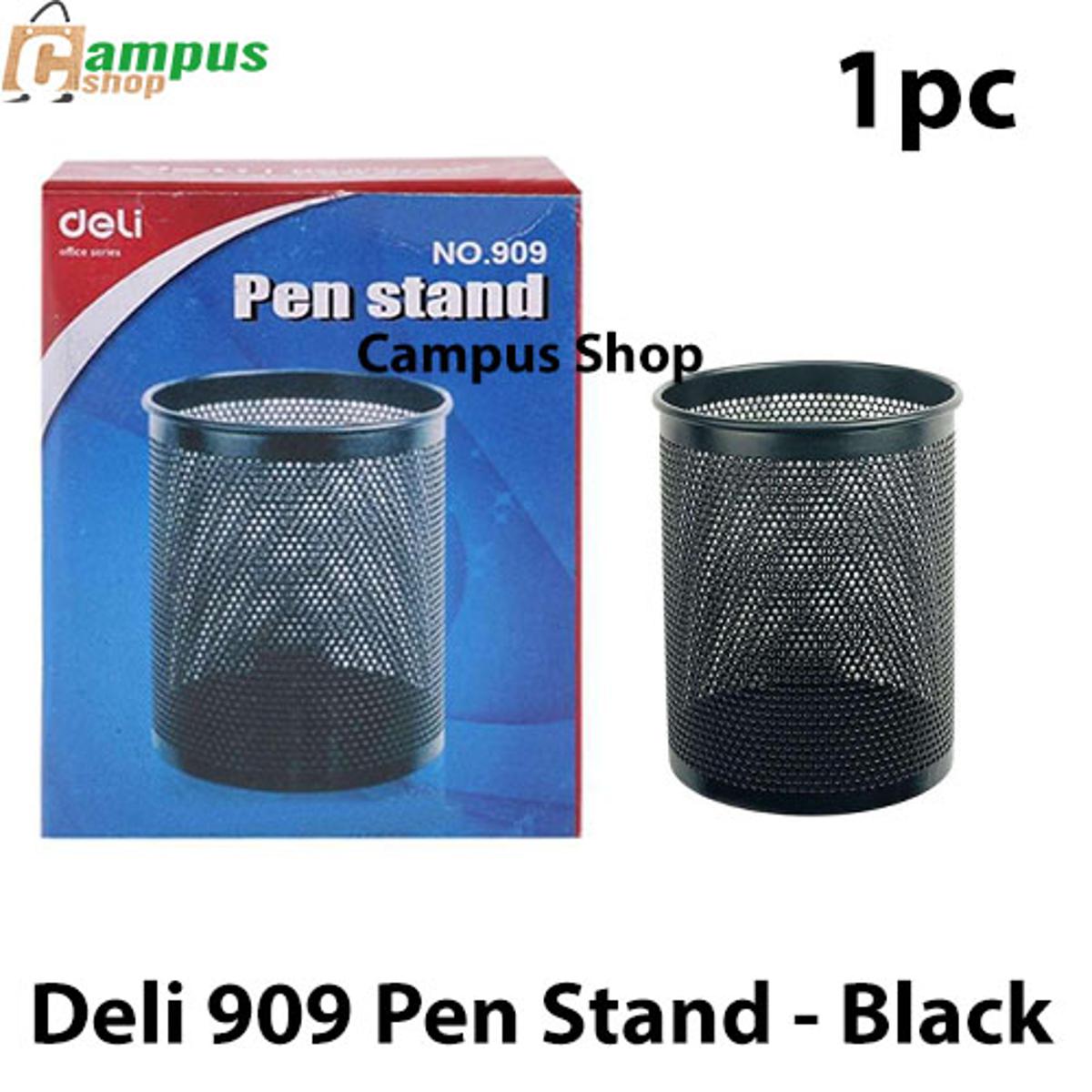 Picture of Deli 909  Pen Stand - Black 1pc