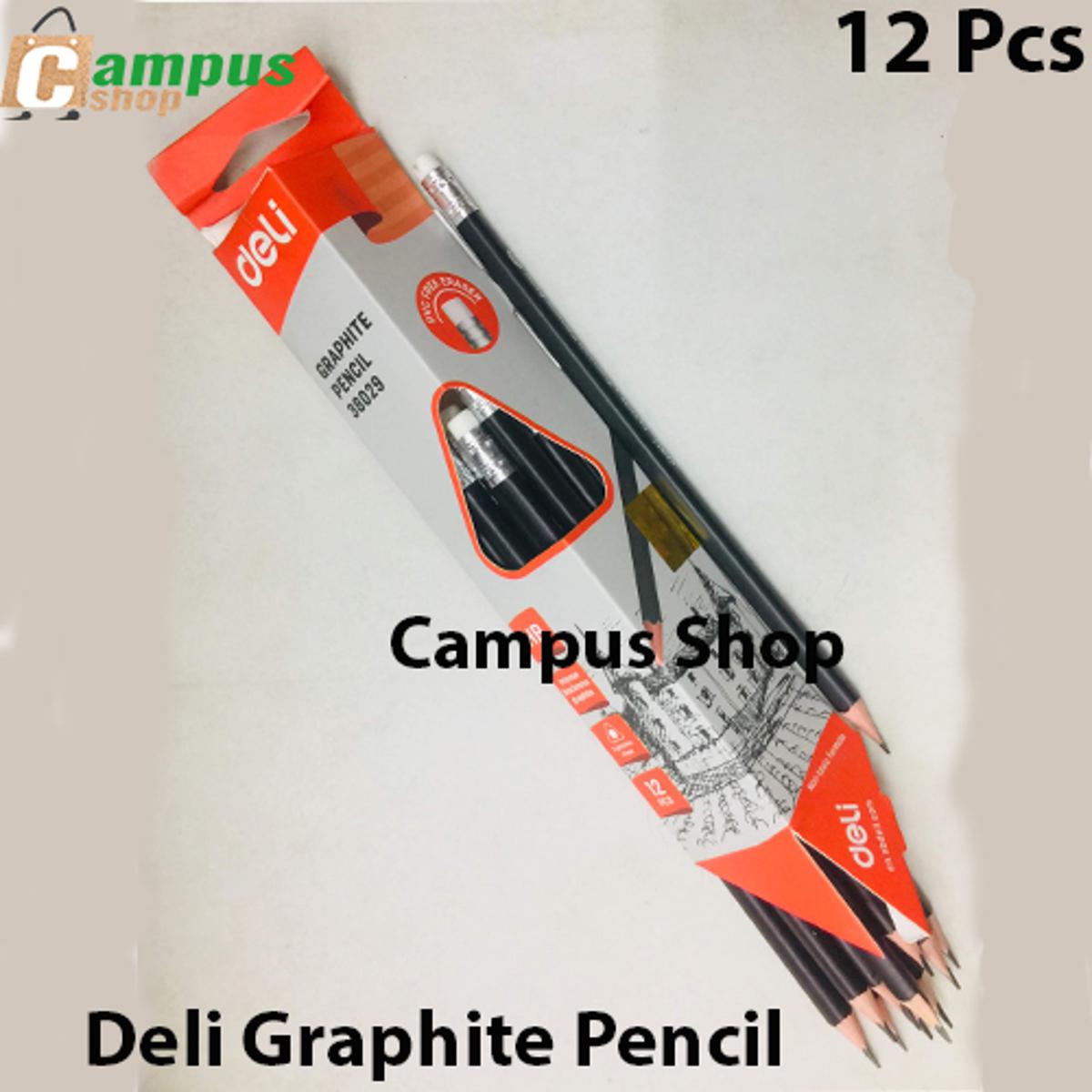 Picture of Deli Graphite Pencil 12pcs Pack