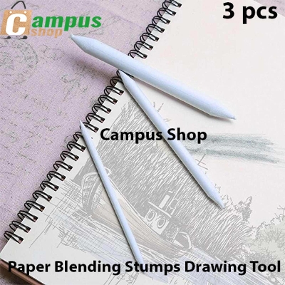 Picture of Paper Blending Stumps 3 pcs Pack Drawing Tool