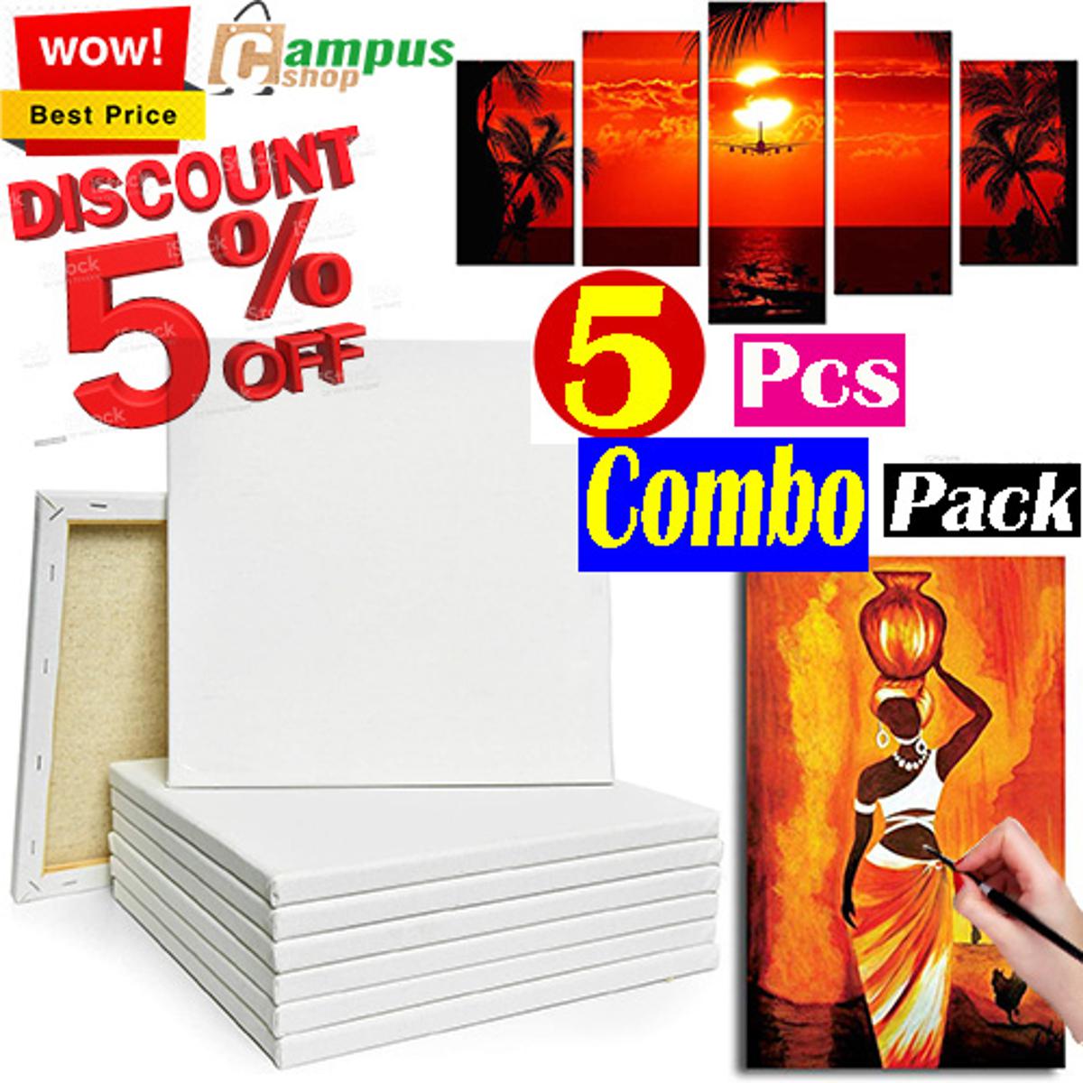 Picture of Combo 5pcs Canvas for Painting