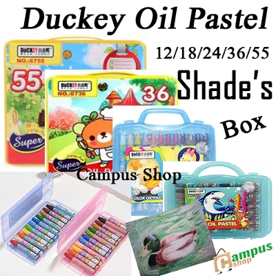 Picture of Duckey Oil Pastels 12 / 18 / 24 / 36 / 55 Color Box - Non Toxic