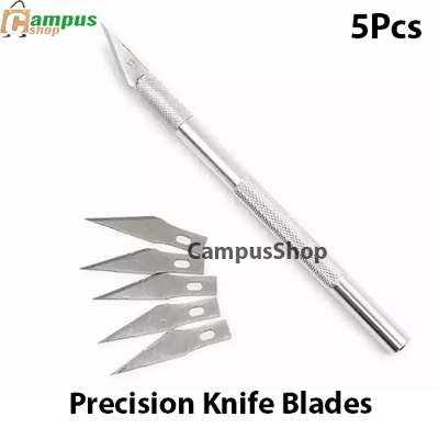 Picture of Precision Knife With 5 Blades (Aluminium Body)