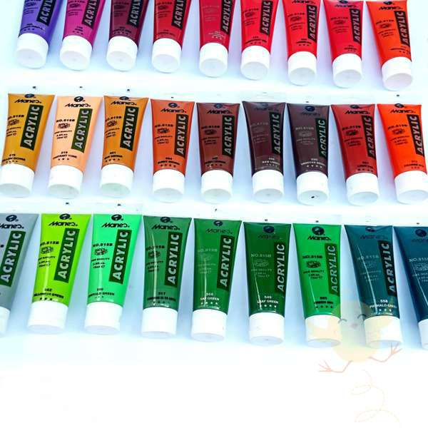 Picture of 75mL Maries Acrylic Color Tubes Paint For Professional Artists