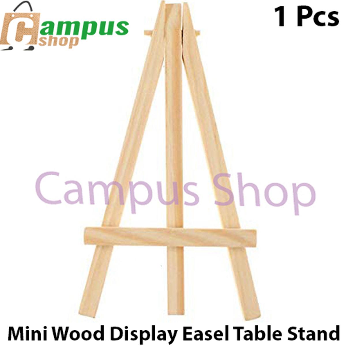 Picture of Mini Wood Display Easel Natural Craft Table Stand 6/8/12/18 Inchs