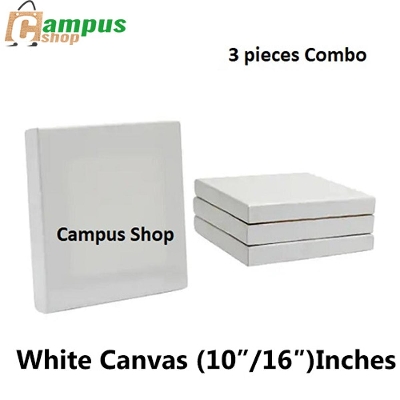 Picture of 3 pieces Combo of(6″/8″)nches Drawing Canvas –White