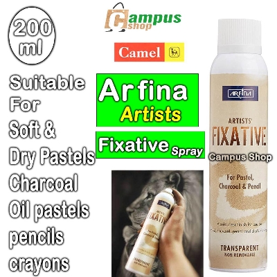 Picture of Camel Artists Fixative Spray-200 ml