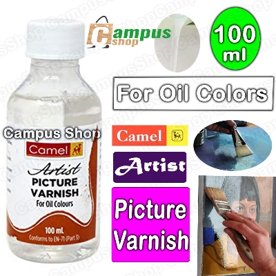 Picture of Camel Artist Picture Varnish For Oil Color - 100Ml - Water Color - colour