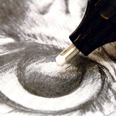 Picture of Mont Marte Electric Eraser, Includes 30 Eraser Refills. For Graphite Pencils and Color Pencils By Vanshi Art