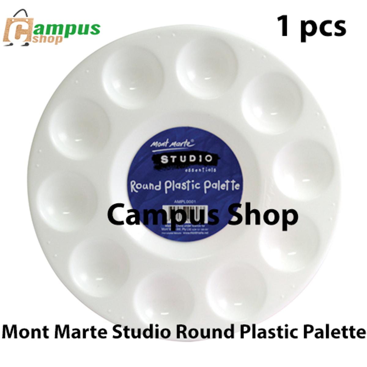 Picture of Mont Marte Studio Round Plastic Pllette 1 pcs