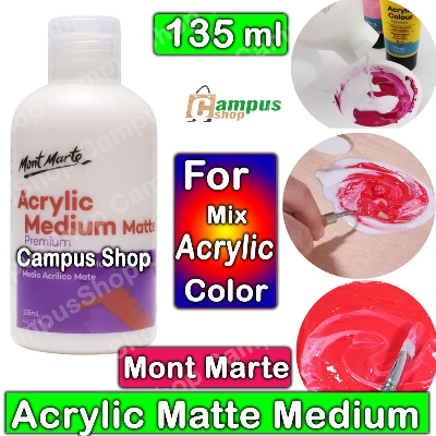 Picture of Mont Marte Acrylic Medium Matte Premium-135ml