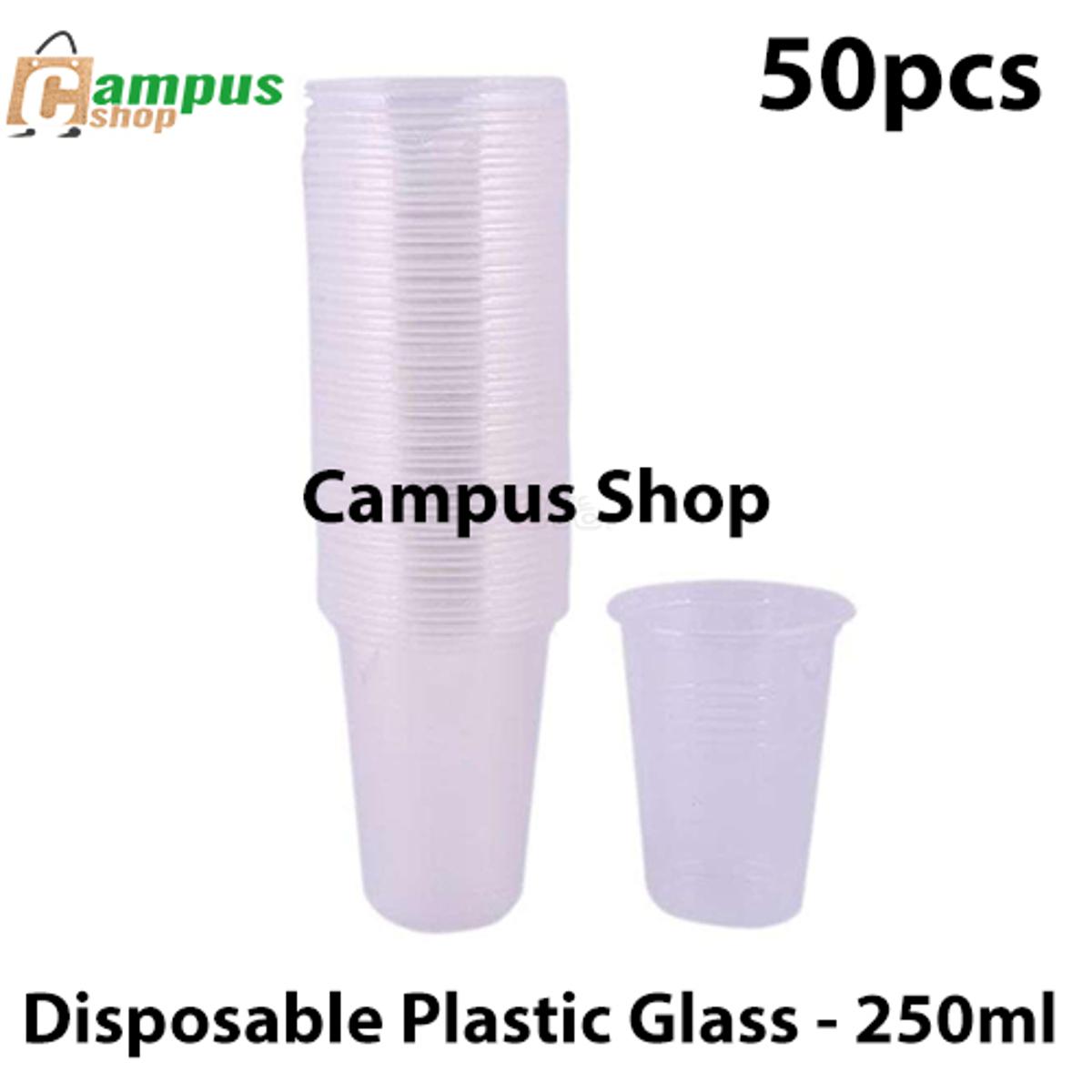 Picture of Disposable Plastic Glass - 250ml - 50pcs